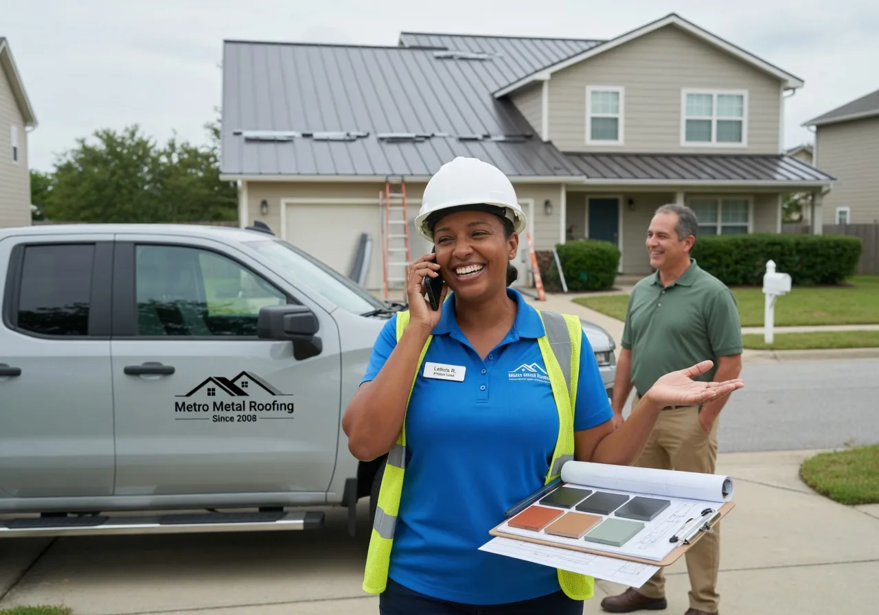 Storm Damage Metal Roof Repair in Mystic, IA